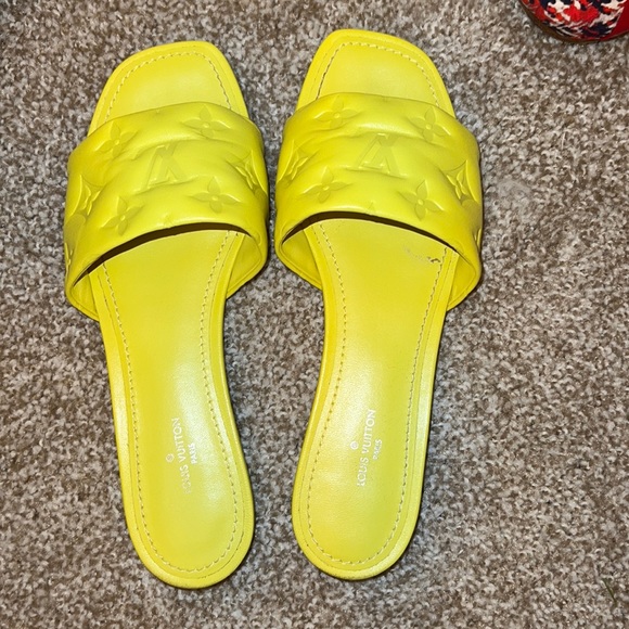 Louis Vuitton Revival Flat Mule Slides - Picture 1 of 4